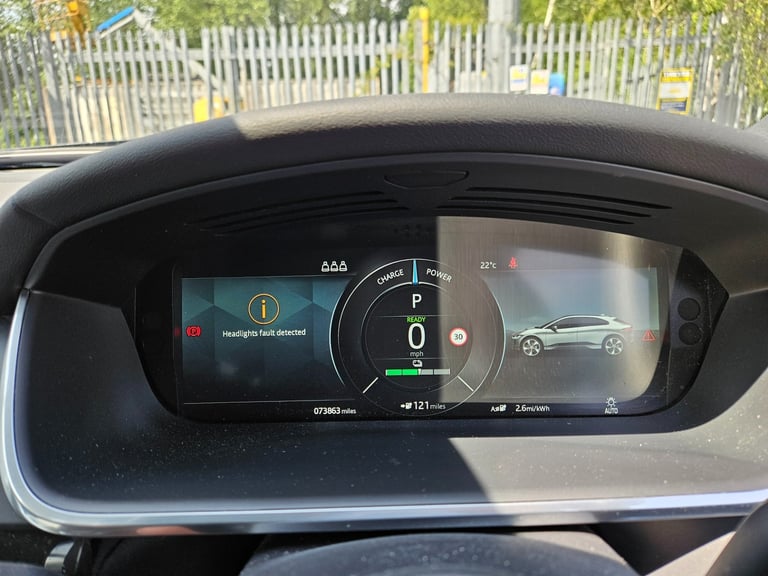 2021 71 Jaguar I-PACE 294kW EV400 Black 90kWh Auto 11kW Charger Damaged Salvage