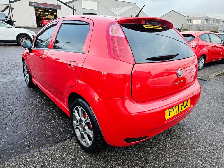 2017 Fiat Punto 1.2 Easy+ 5dr HATCHBACK Petrol Manual