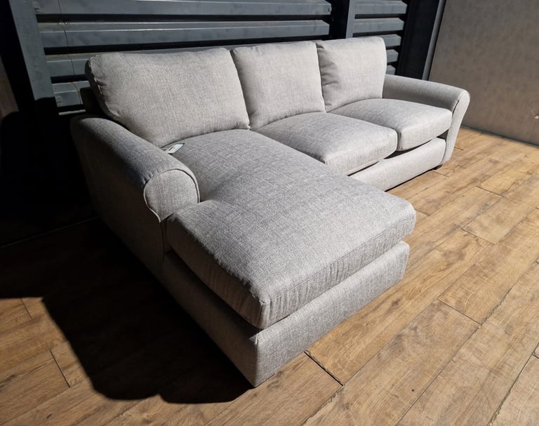 Unused Fabric Corner Sofa - Grey. RRP: £900