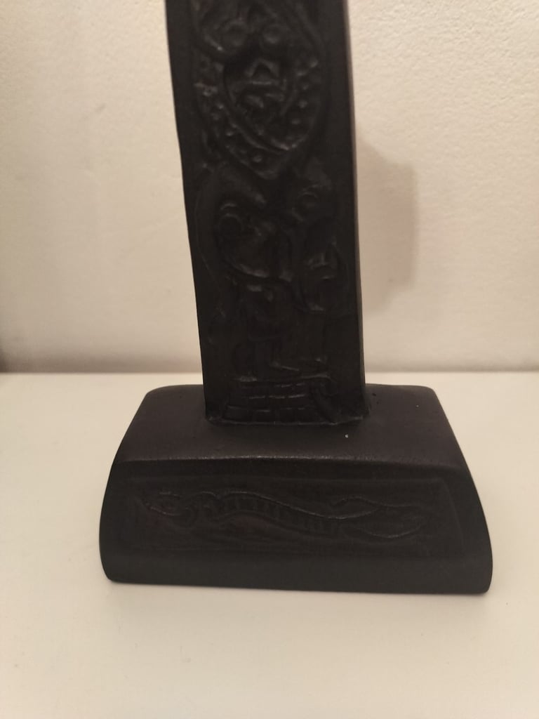 image for Carved resin Celtic high cross~Kilfenora~Irish high cross