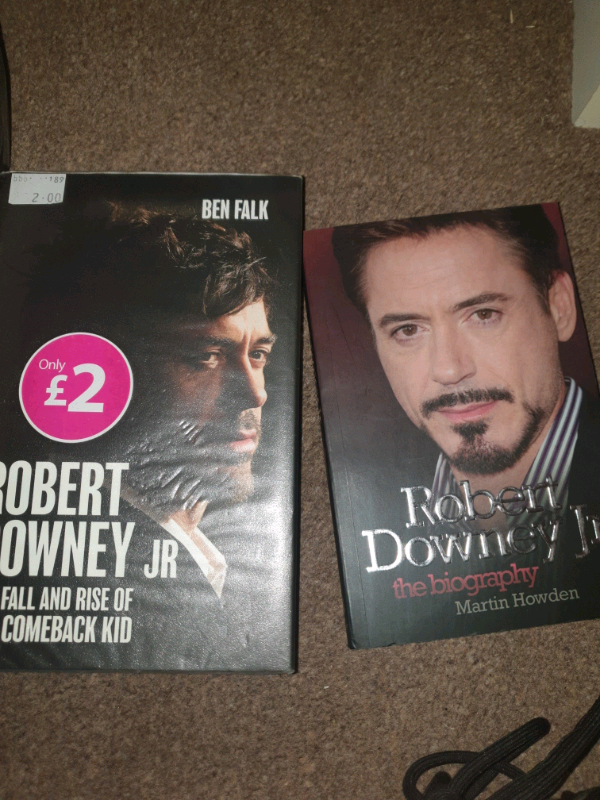 Robert Downey Jr books