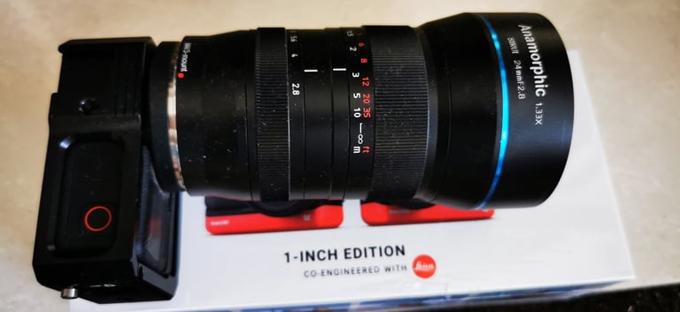 6K MIRRORLESS VIDEO CAMERA , MFT MOUNT , LENSES NOT INCLUDED