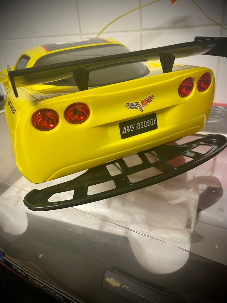 Vintage Radio control car corvette 