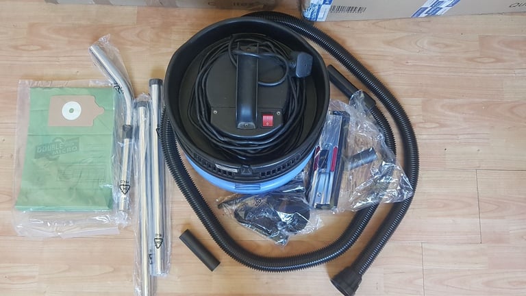 henry numatic nvh 200-2 Corded Cylinder Vacuum 1 speed new 3 Metre Hose new Brushes n