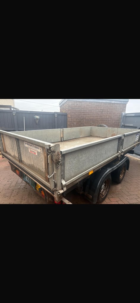 Ifor Williams tipping trailer