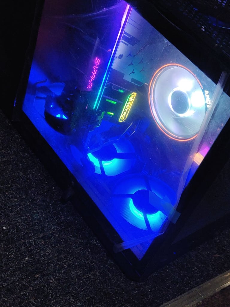 8core Ryzen CPU gaming pc 