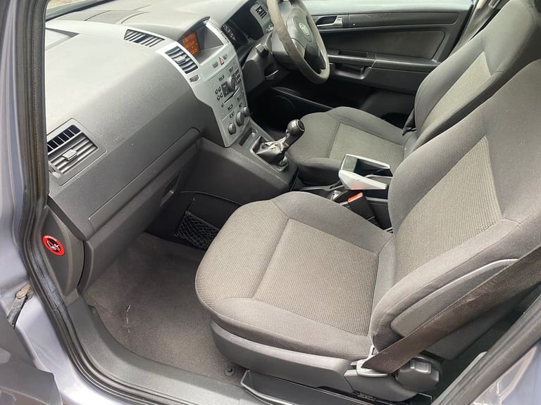 Vauxhall, ZAFIRA, MPV, 2010, Manual, 1598 (cc), 5 doors