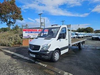 2017 ON 17 PLATE MERCEDES BENZ SPRINTER 314CDI 2200CC LWB FLAT BED PICKUP ULEZ