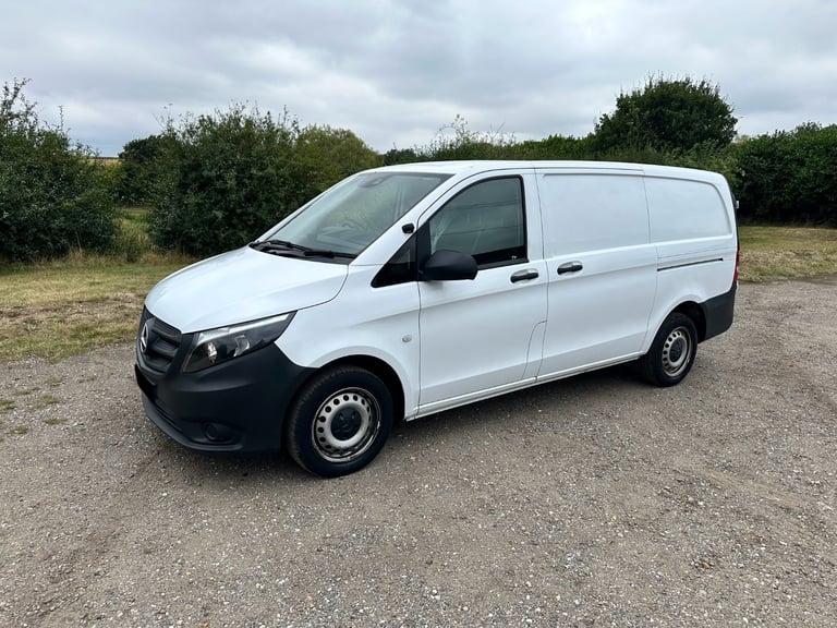 image for MERCEDES VITO LWB CDI DIESEL 2018 68-REG *AIR CONDITIONING* DRIVES EXCELLENT