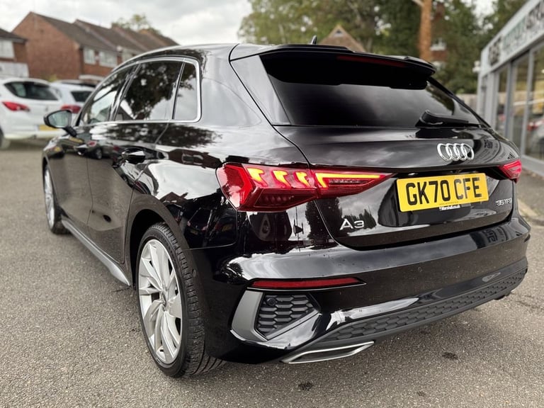 2020 Audi A3 1.5 TFSI 35 S line Sportback 5dr Petrol Manual Euro 6 (s/s) (150 ps) Hatchback Petro...