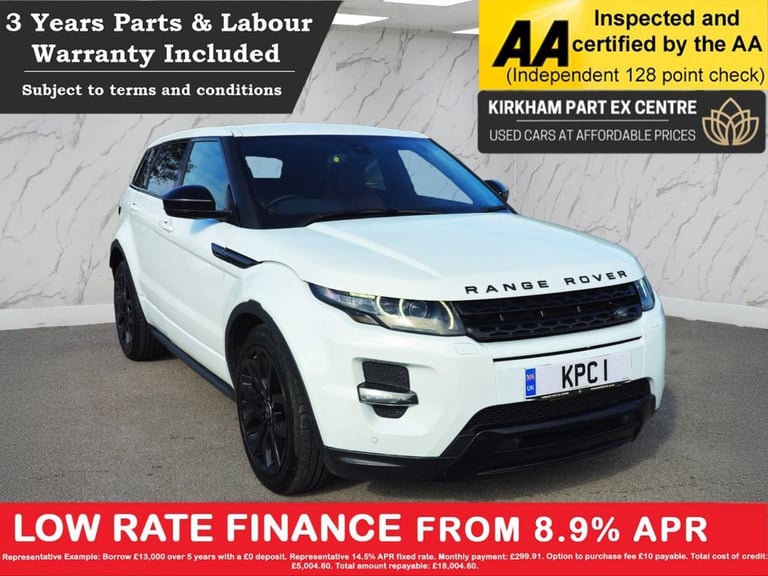 image for 2014 Land Rover Range Rover Evoque 2.2 SD4 Dynamic SUV 5dr Diesel Manual 4WD Euro 5 (s/s) (190 ps...