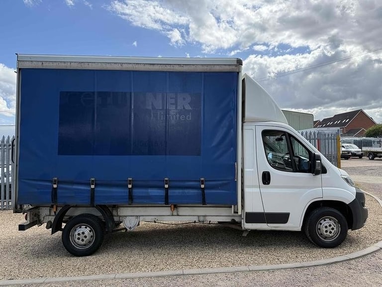 Citroen Relay HDi 35 2.2 CURTAIN SIDED LUTON VAN - WHITE
