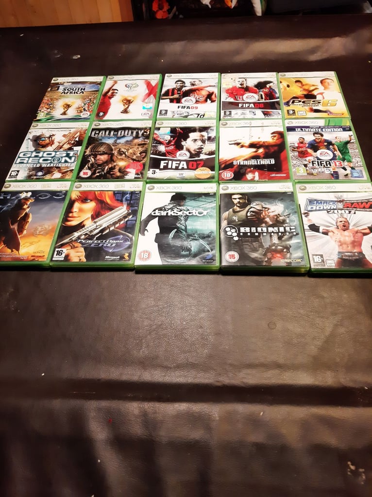 image for 16 Xbox 36o Games 