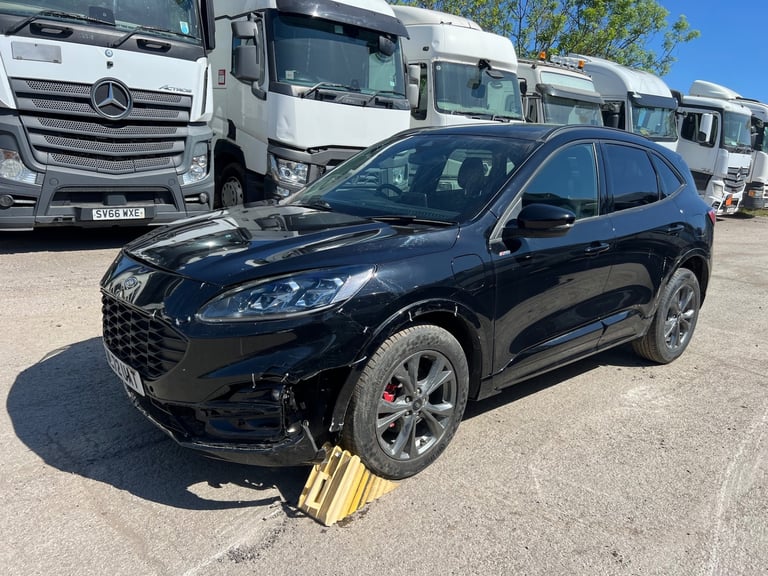 2022 FORD KUGA ST-LINE 2.5 HYBRID ELECTRIC AUTO SUV DAMAGED SALVAGE 