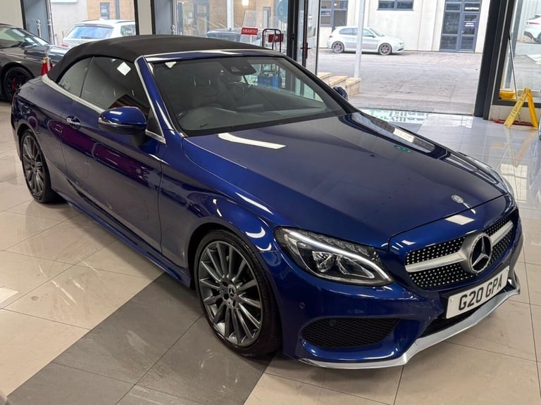 2017 G MERCEDES-BENZ C-CLASS 2.1 C220D AMG LINE CABRIOLET 2DR DIESEL G-TRONIC+ E