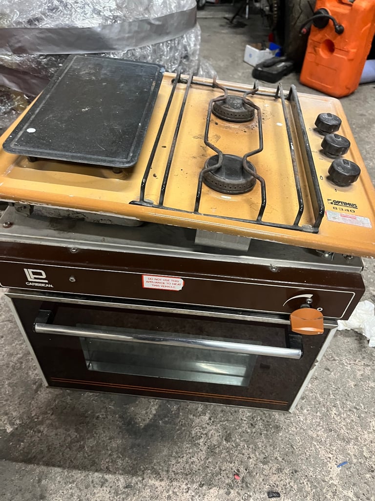image for Gas bootle Hob and cooker for camper or motorhome  
