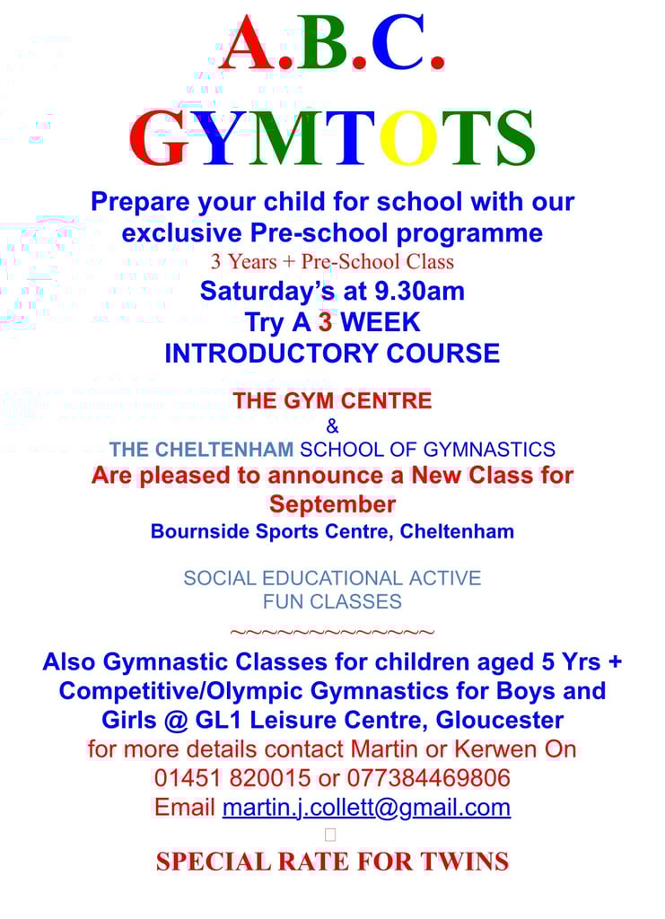Gymnastics Classes in Cheltenham