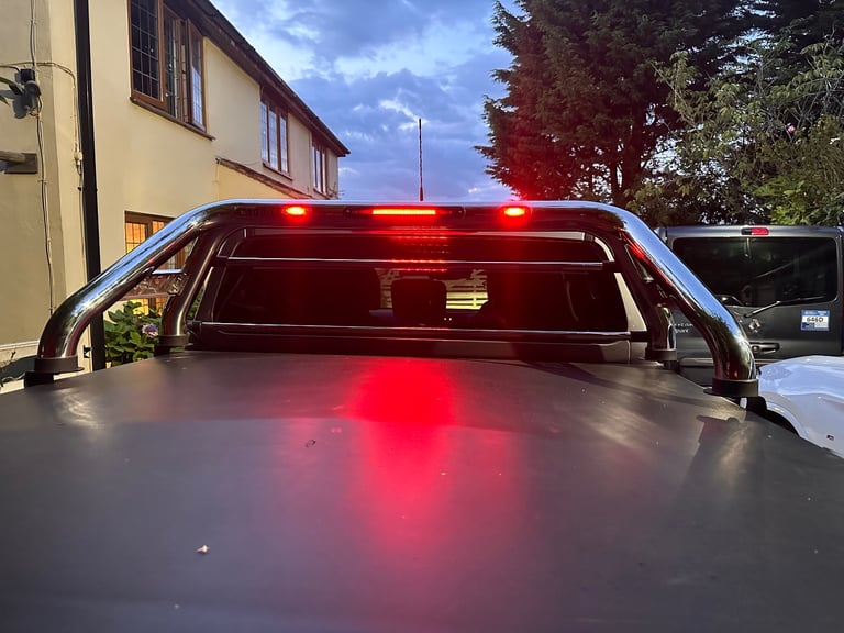 Bragan Stainless Steel Sport Roll Bar c/w KLO roll up Tonneau vinyl bed cover