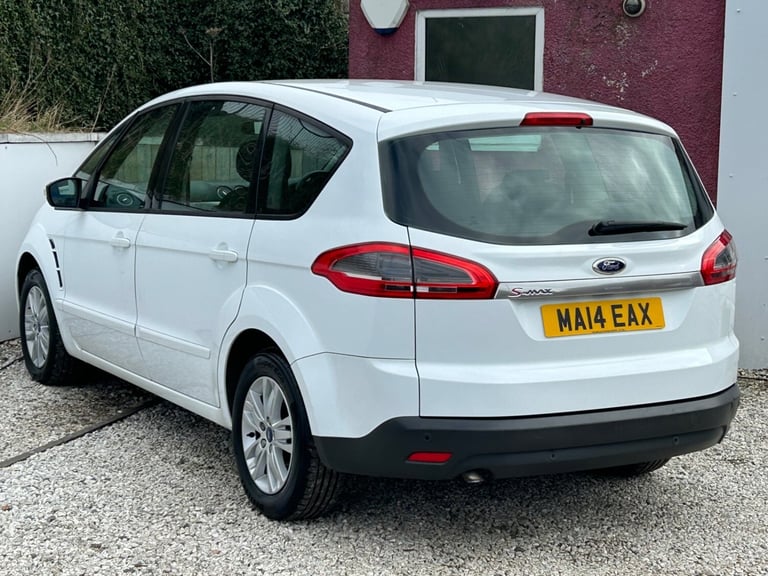 2014 Ford S-Max 1.6 TDCi Zetec 5dr (1 year warranty and breakdown cover) MPV Diesel Manual