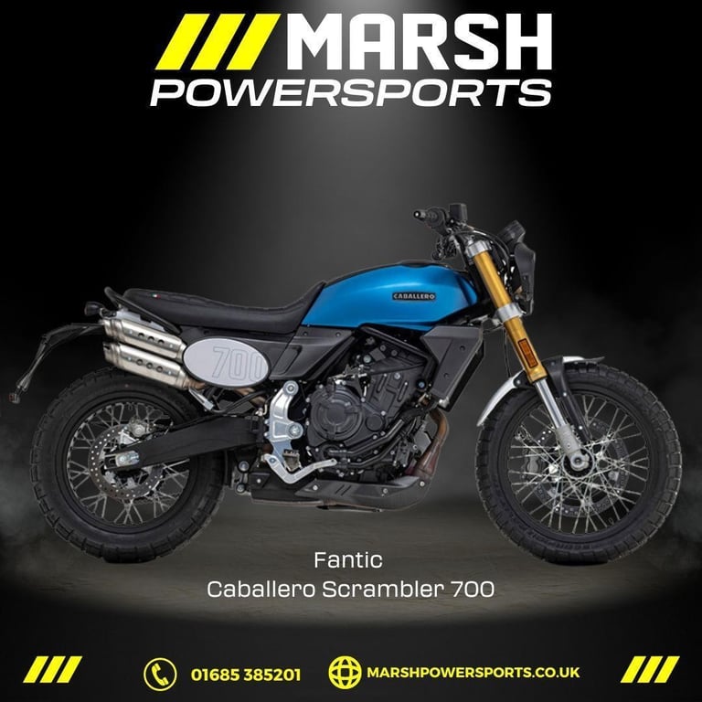 image for Fantic Caballero 700 Scrambler 2023 - Nil Deposit Finance - HUGE DISCOUNT!