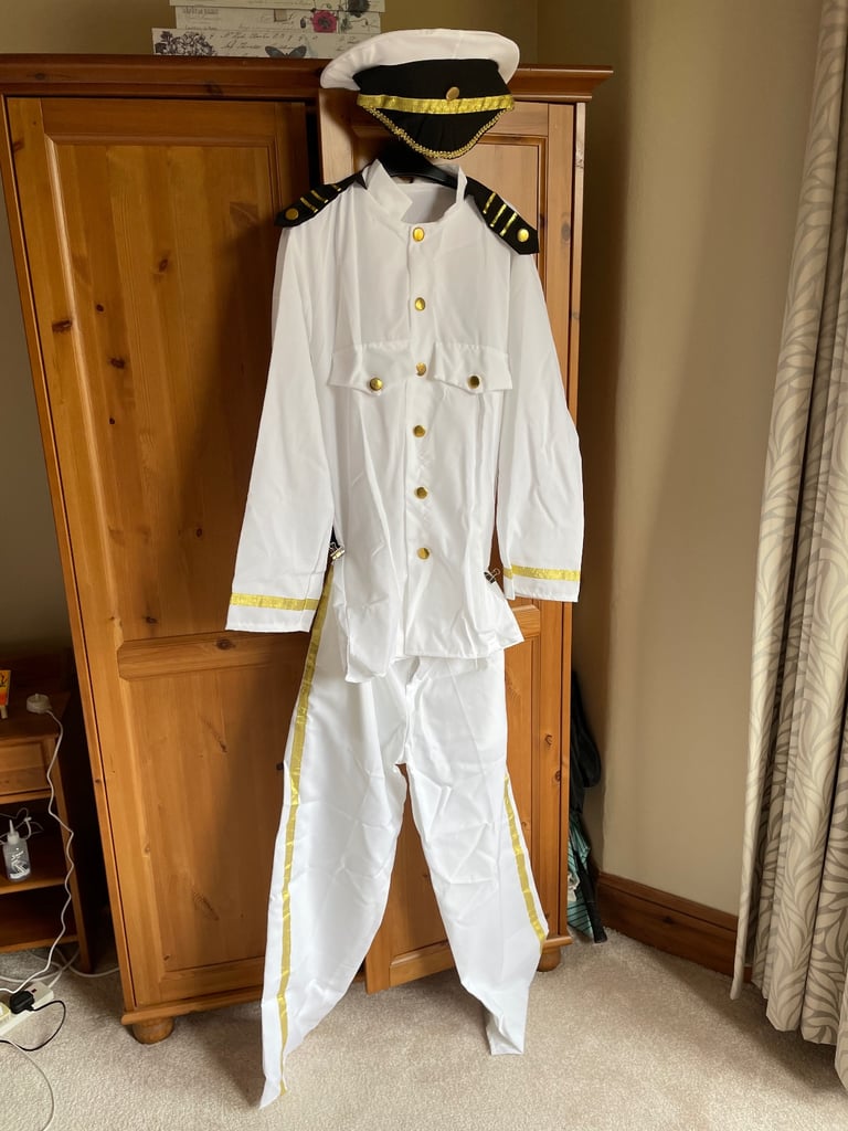 image for Brand new Ships Captain Fancy Dress Costume