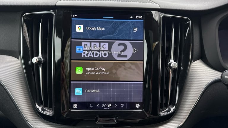 2023 Volvo XC60 Recharge Plus, T6 AWD plug-in hybrid, Electric/Petrol, Dark Estate Petrol Paralle...