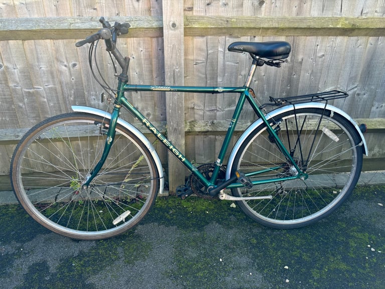 image for Old school road bike Raleigh. 28 wheels 