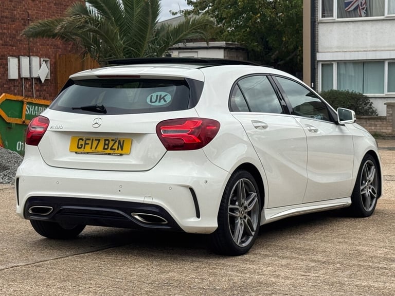 2017 Mercedes-Benz AMG MERCEDES-BENZ A-180 AMG LINE PREMIUM PLUS 1.6L PETROL AUTO, ULEZ, EURO 6 H...