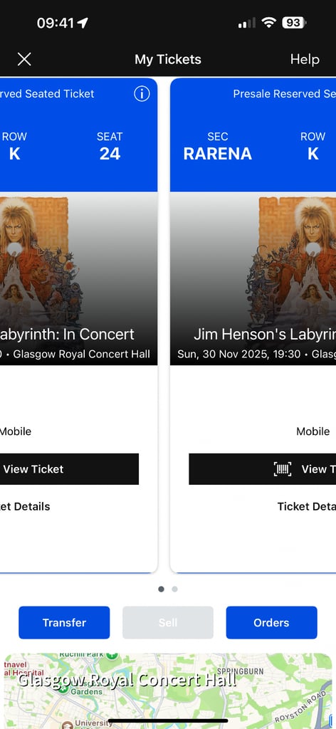 image for Labyrinth live Glasgow royal concert hall