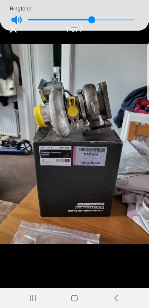 image for Kia ridex turbo charger with gasket and seals 