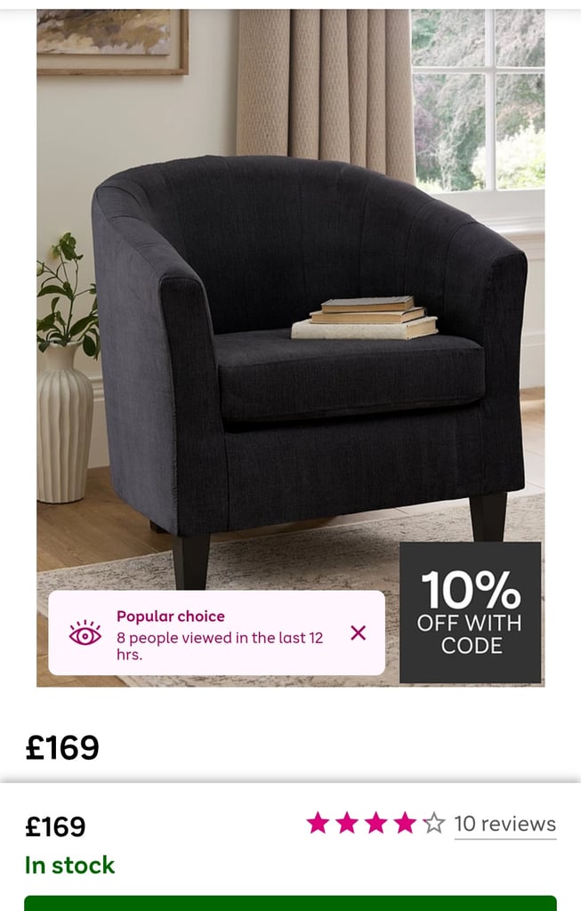 Black chair