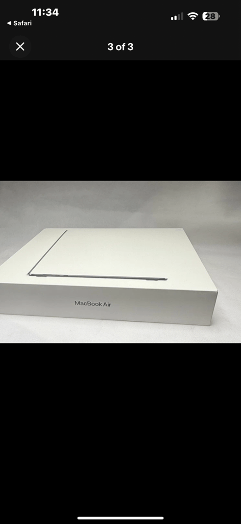 image for MACBOOK AIR 13 m4 NEWEST MODEL BIGGEST MEMORY 512gb £1200 in shop 