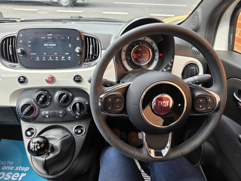 2020 Fiat 500 1.0 LOUNGE MHEV 3DR Manual WHITE Hatchback Petrol Manual