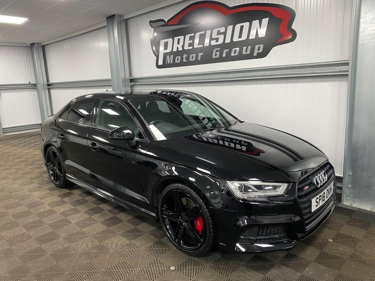 2018 Audi A3 S3 TFSI Quattro Black Edition 4dr S Tronic SALOON PETROL Automatic