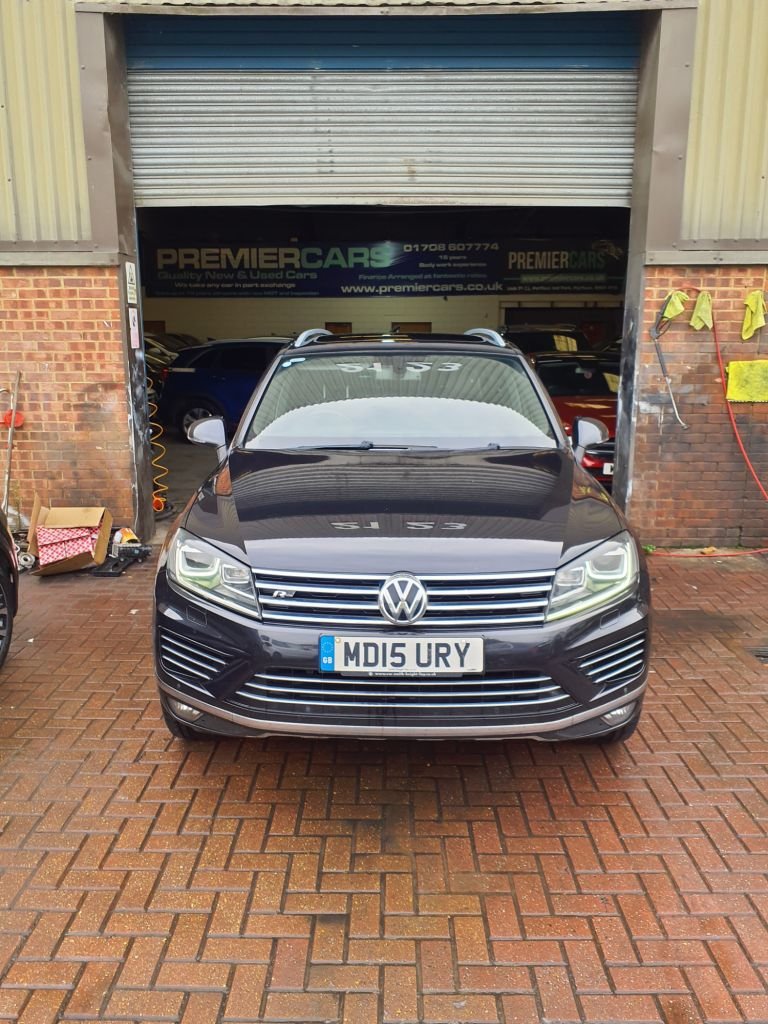 2015 15 VOLKSWAGEN TOUAREG 3.0 TDI V6 BLUEMOTION TECH R-LINE SUV 5DR DIESEL TIPT