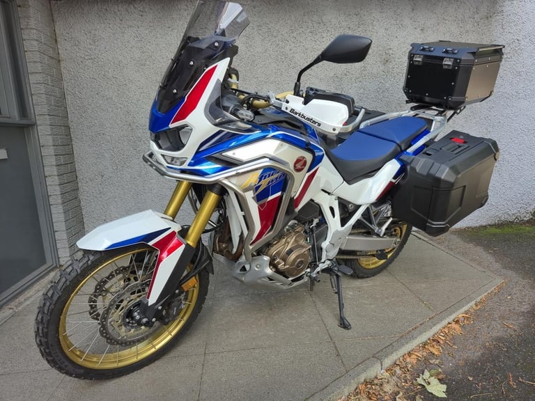  2021 Honda CRF1100 Africa Twin Adventure Sports, CRF 1100, Full luggage, tour