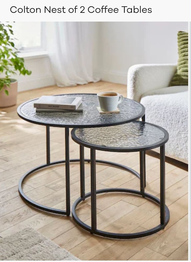 image for Nest of 2 Coffee Tables
