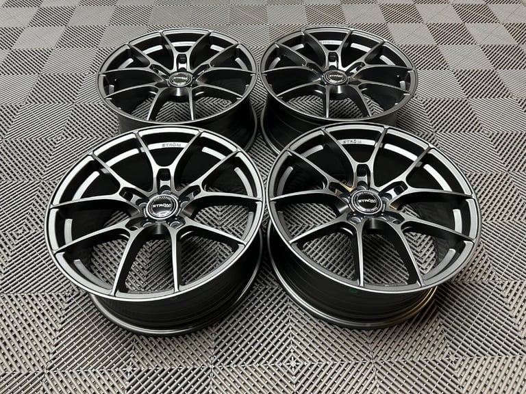 18 19" Strom F1 Alloy wheels Ford Focus Mondeo Connect Van Volvo Jaguar XE XF 5x108
