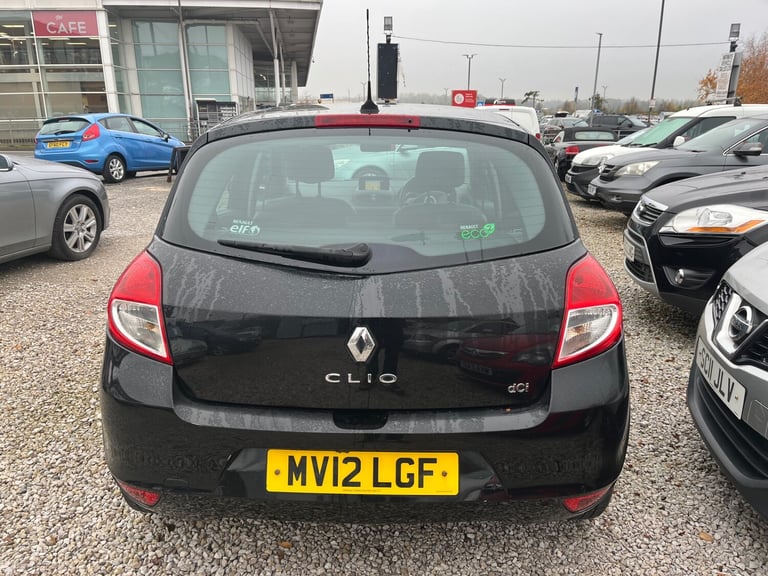 2012 Renault Clio 1.5 dCi 88 Dynamique TomTom 5dr HATCHBACK Diesel Manual
