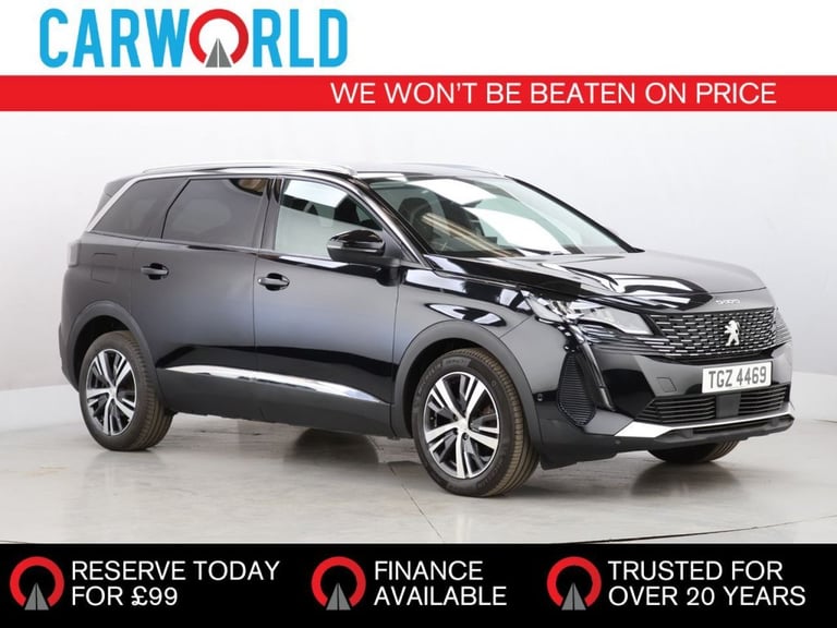 image for 2021 Peugeot 5008 1.2 PURETECH S/S ALLURE PREMIUM 5d 130 BHP HATCHBACK Petrol Manual