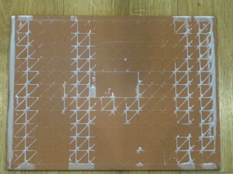 Pale blue wall tiles for sale.