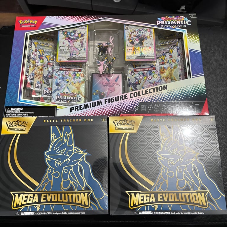 image for Pokemon mega evolution and prismatic evolution