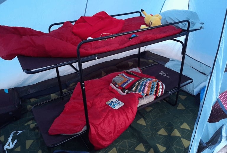 image for Camping bunkbeds 