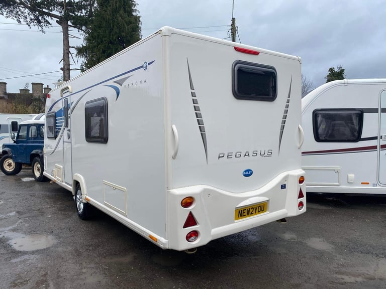 2015 Bailey Pegasus Verona GT65 4 Berth Fixed bed Caravan - B008