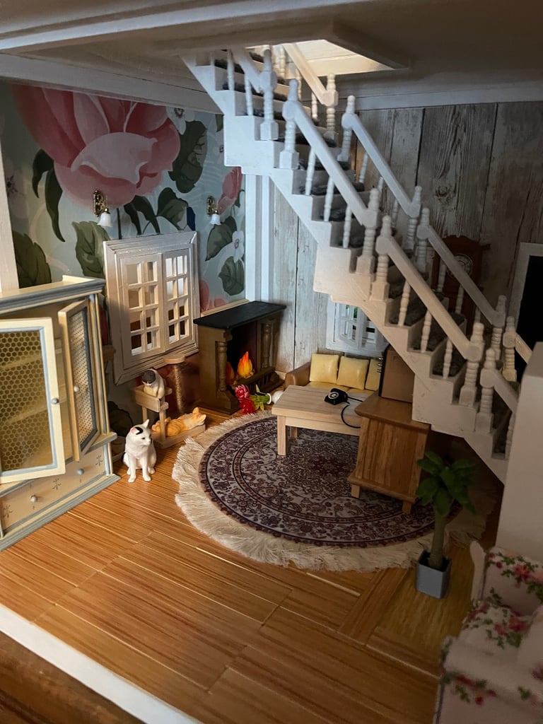 Home made dolls house