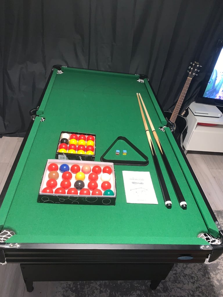 image for Brand new 6ft pool and snooker table 