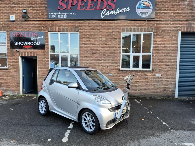 Smart ForTwo Passion Convertible Auto, Motorhome Towcar, Braked A Frame
