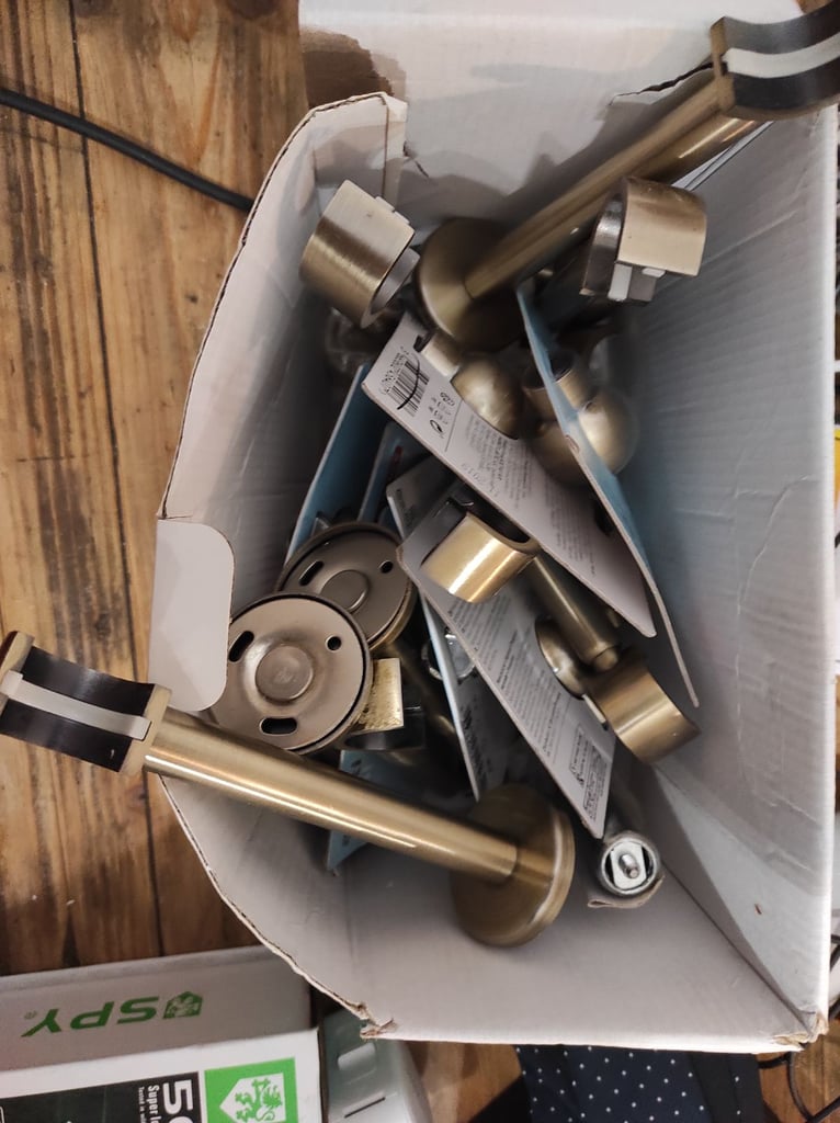 image for Curtain pole holders and ball ends