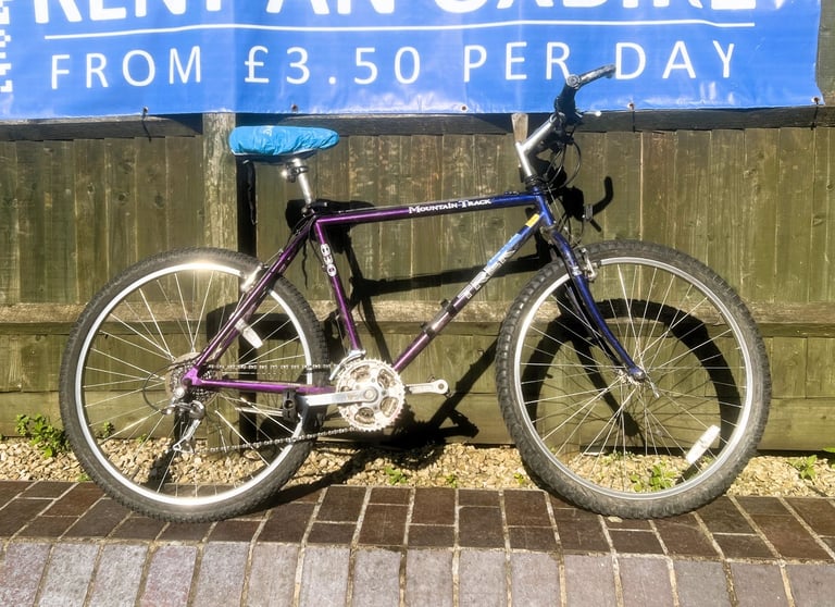 Purple MTB Trek Mountain Track