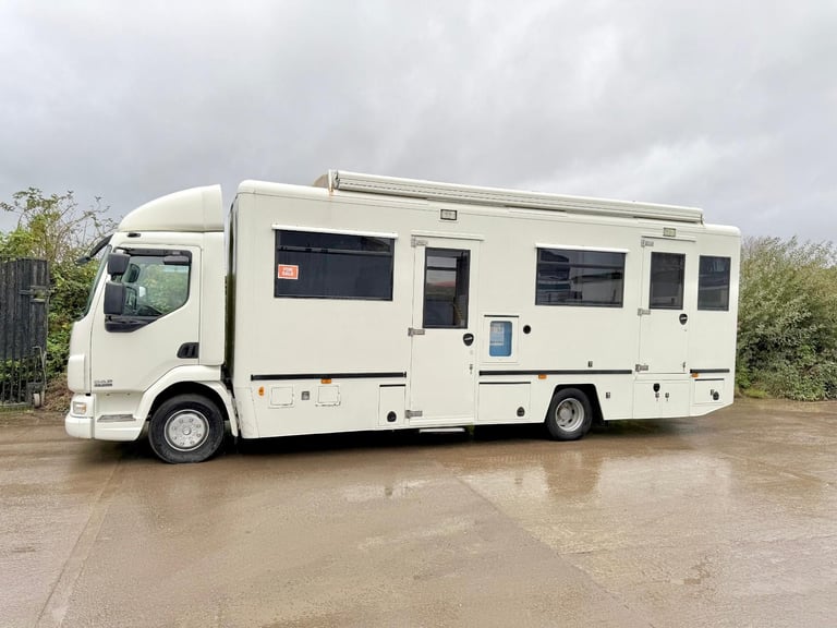 2008 DAF LF45.220 EXHIBITION BUS CAMPER MOTORHOME RACEVAN PROJECT 70,000 MILES